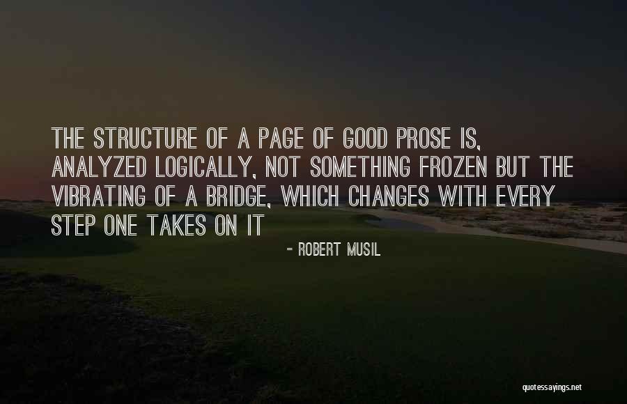Every One Changes Quotes By Robert Musil