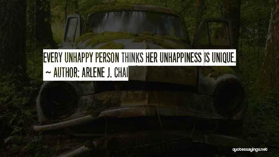 Every Person Unique Quotes By Arlene J. Chai