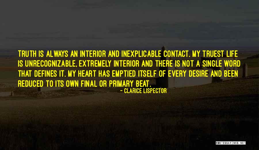 Every Single Word Quotes By Clarice Lispector