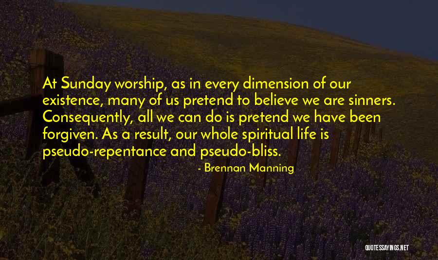 Every Sinner Has A Past Quotes By Brennan Manning