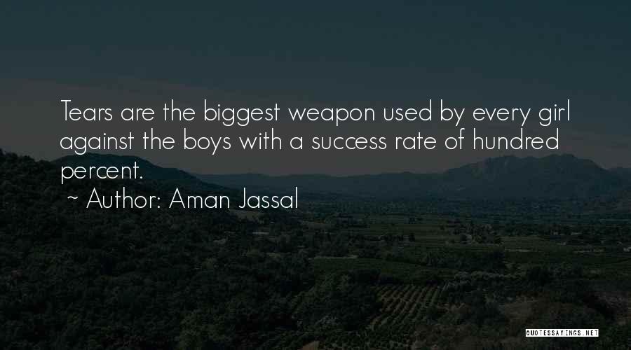 Every Tear Quotes By Aman Jassal