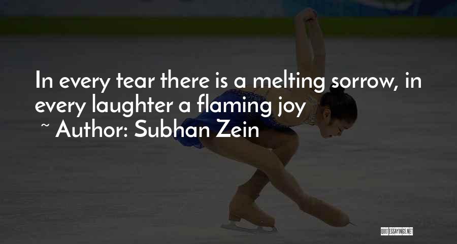 Every Tear Quotes By Subhan Zein