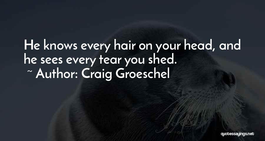 Every Tear Shed Quotes By Craig Groeschel