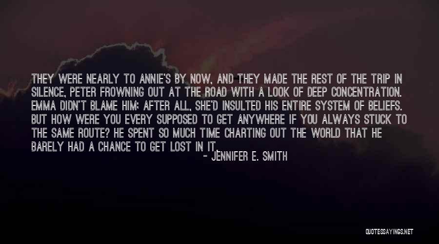 Every Time Spent With You Quotes By Jennifer E. Smith Every Time Spent With You Quotes By Jennifer E. Smith