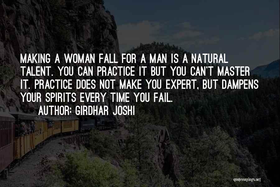 Every Time You Fall Quotes By Girdhar Joshi
