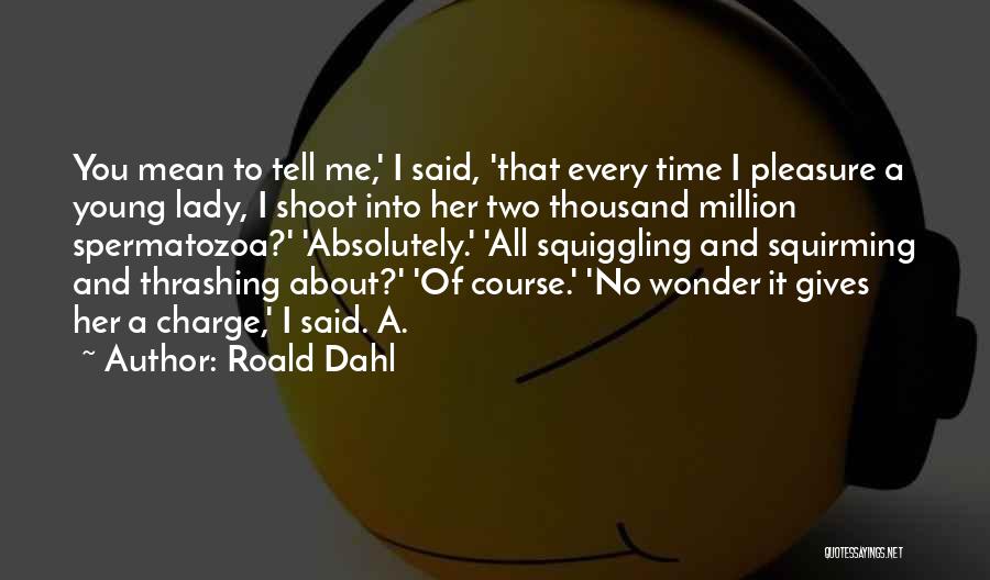 Every Time You Said No Quotes By Roald Dahl