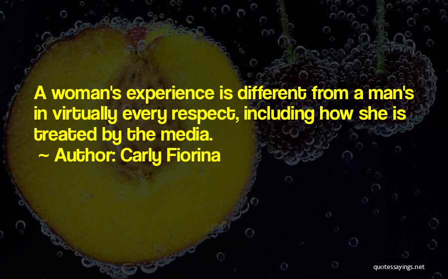 Every Woman Is Different Quotes By Carly Fiorina