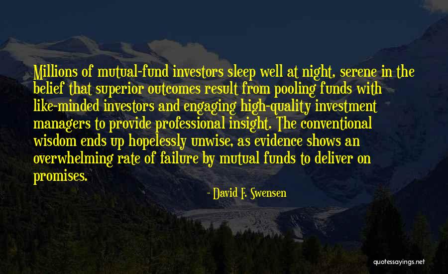 Everybody Eats Quotes By David F. Swensen Everybody Eats Quotes By David F. Swensen