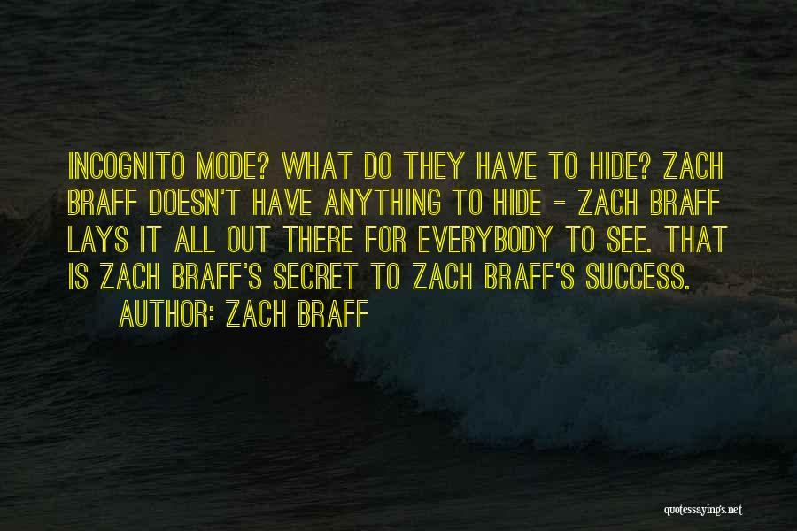 Everybody Have Secret Quotes By Zach Braff