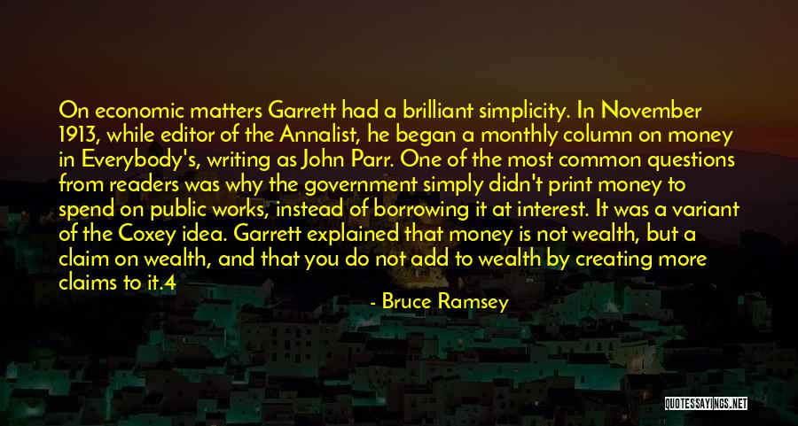 Everybody Matters Quotes By Bruce Ramsey Everybody Matters Quotes By Bruce Ramsey