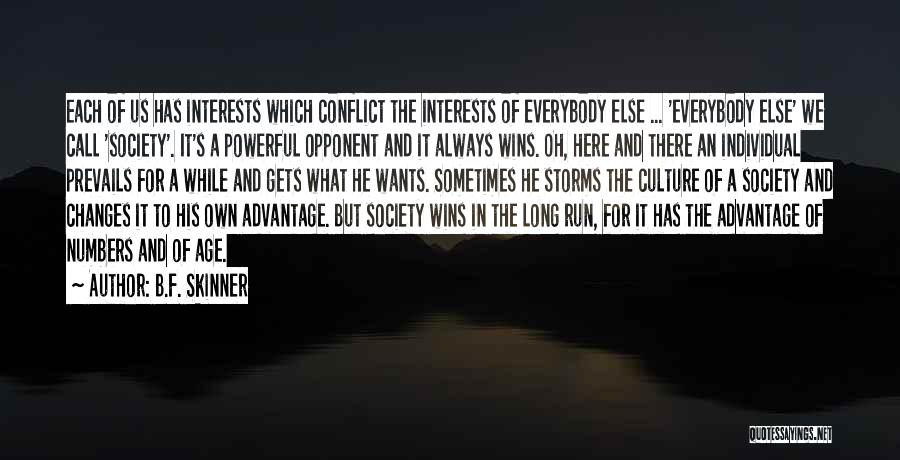 Everybody Wins Quotes By B.F. Skinner