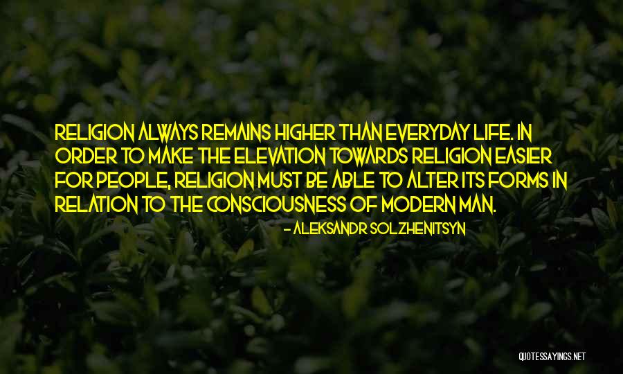 Everyday Gets Easier Quotes By Aleksandr Solzhenitsyn