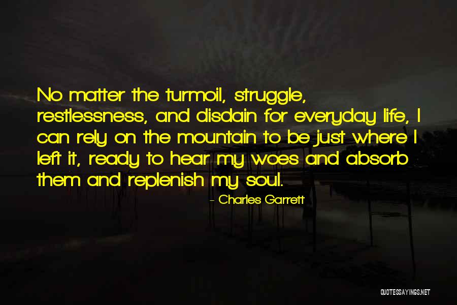 Everyday Is A Struggle Quotes By Charles Garrett Everyday Is A Struggle Quotes By Charles Garrett