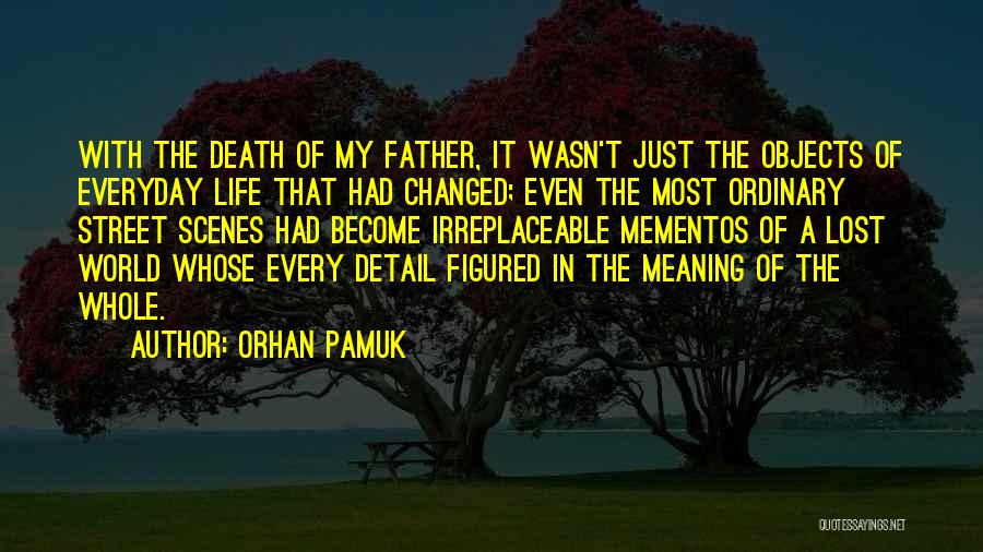 Everyday Objects Quotes By Orhan Pamuk