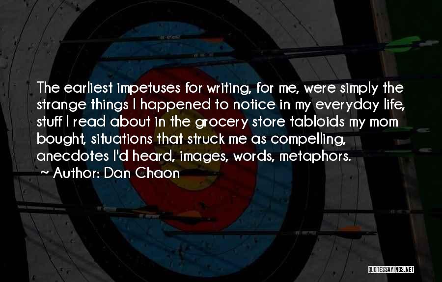 Everyday Things Quotes By Dan Chaon