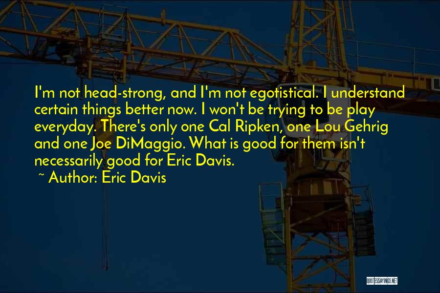 Everyday Things Quotes By Eric Davis