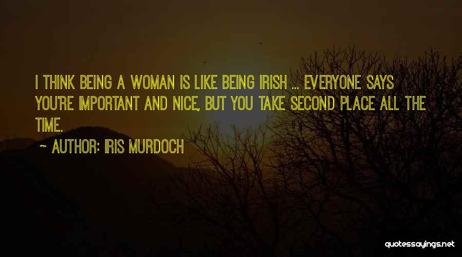 Everyone Being Important Quotes By Iris Murdoch