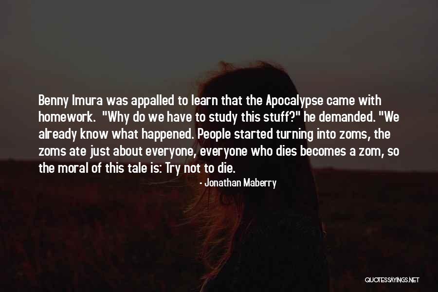 Everyone Dies Quotes By Jonathan Maberry