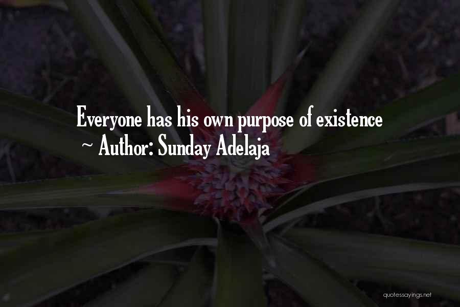 Everyone Has A Purpose In Life Quotes By Sunday Adelaja