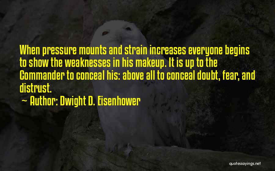 Everyone Has Weaknesses Quotes By Dwight D. Eisenhower