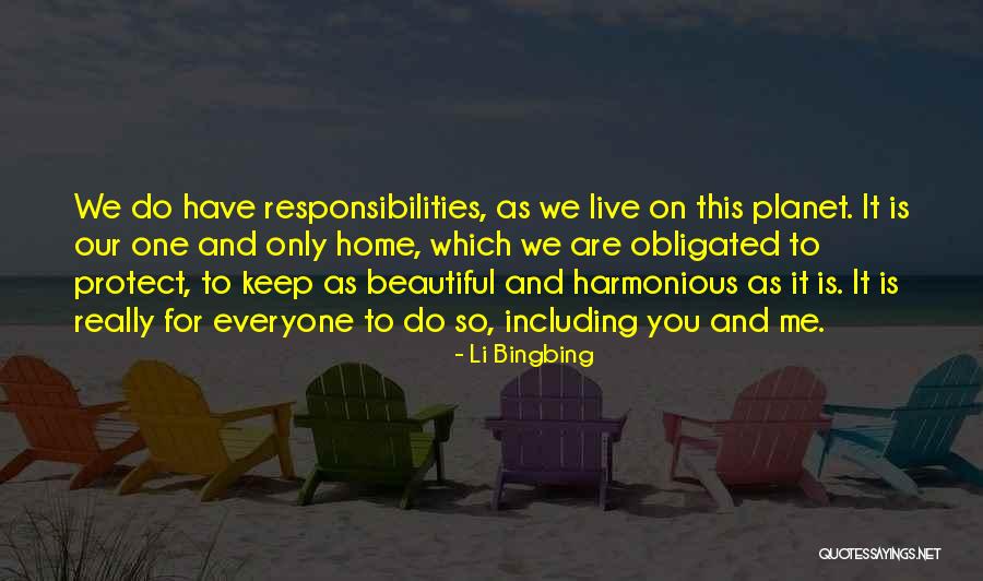 Everyone Is Beautiful Quotes By Li Bingbing