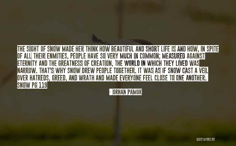 Everyone Is Beautiful Quotes By Orhan Pamuk