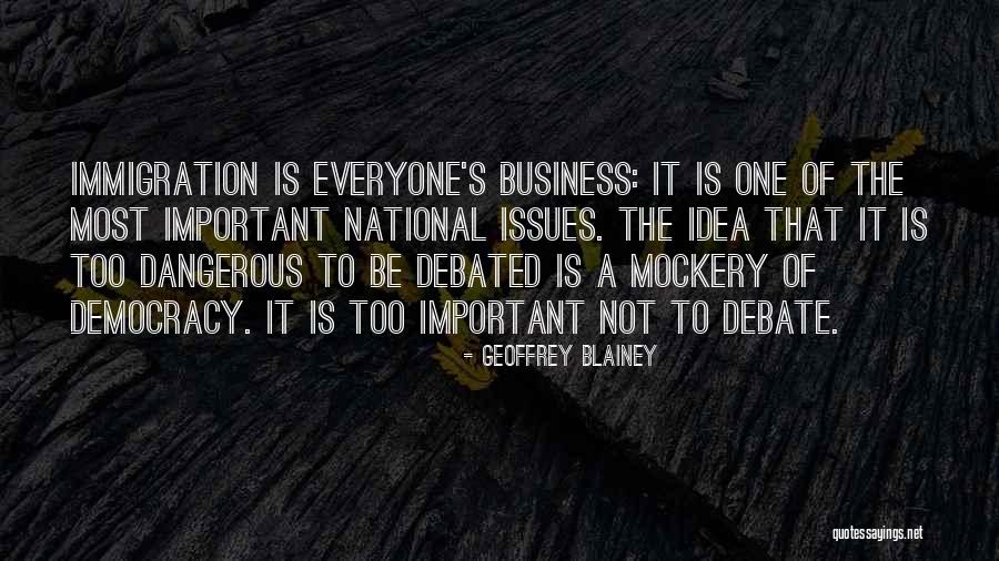 Everyone Is Important Quotes By Geoffrey Blainey Everyone Is Important Quotes By Geoffrey Blainey