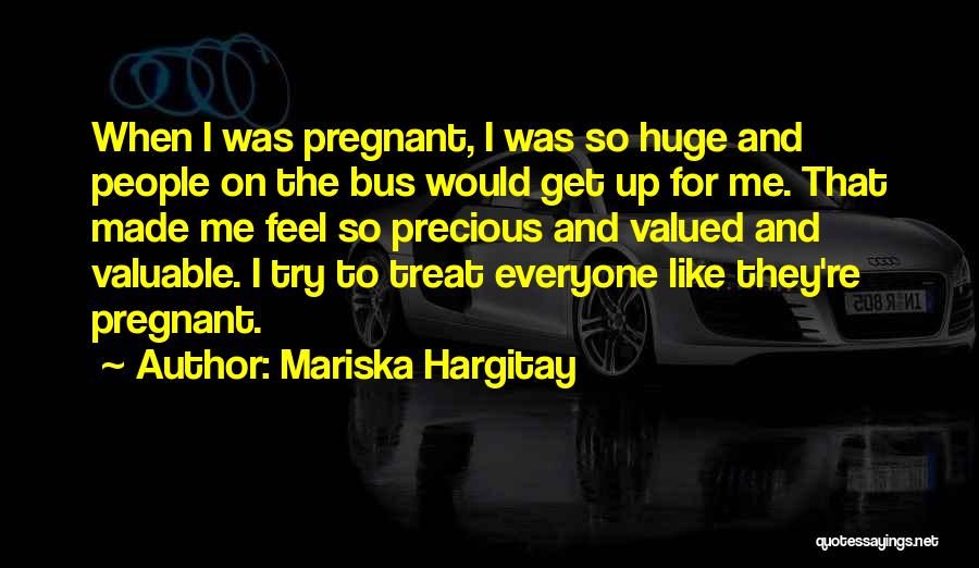 Everyone Is Pregnant Quotes By Mariska Hargitay