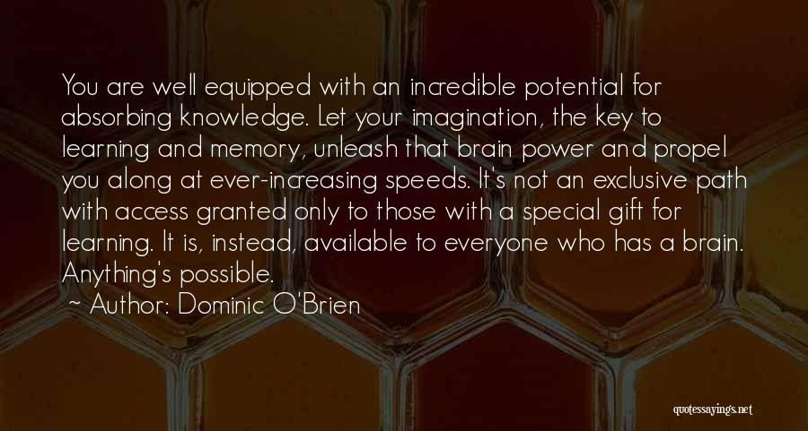 Everyone Is Special Quotes By Dominic O'Brien