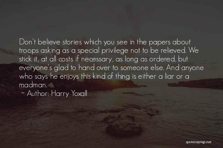 Everyone Is Special Quotes By Harry Yoxall