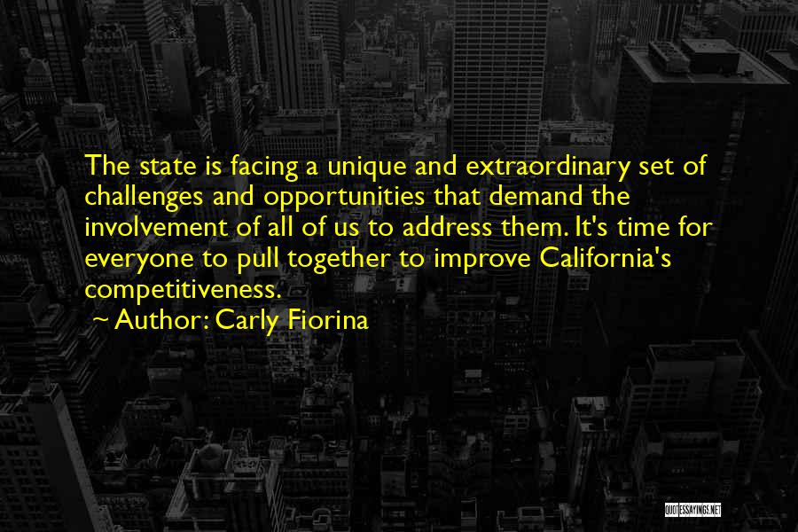 Everyone Is Unique Quotes By Carly Fiorina