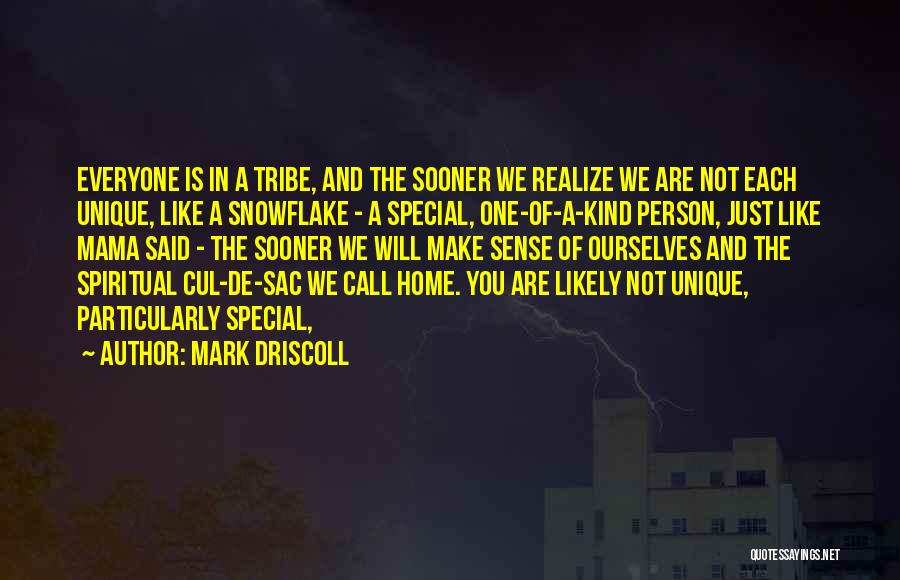 Everyone Is Unique Quotes By Mark Driscoll