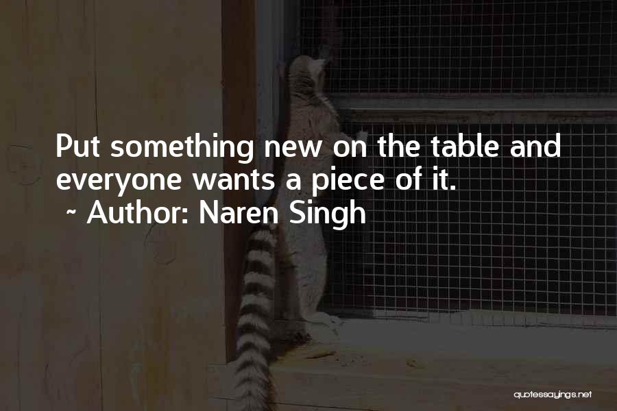 Everyone Wants Something Quotes By Naren Singh