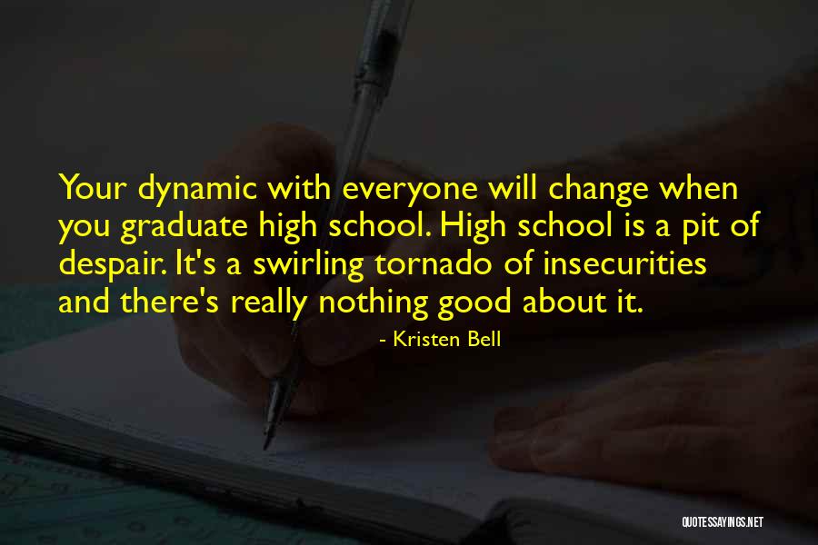 Everyone Will Change Quotes By Kristen Bell