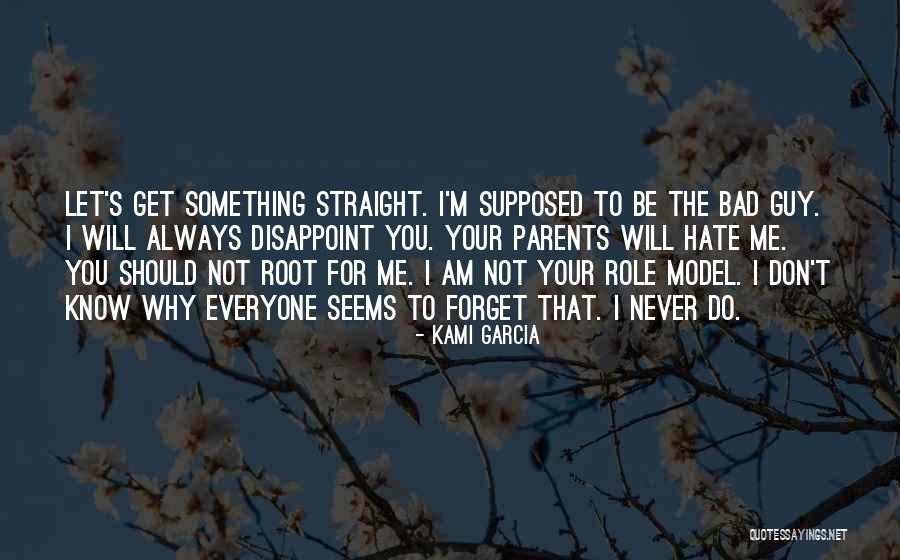 Everyone Will Disappoint You Quotes By Kami Garcia Everyone Will Disappoint You Quotes By Kami Garcia