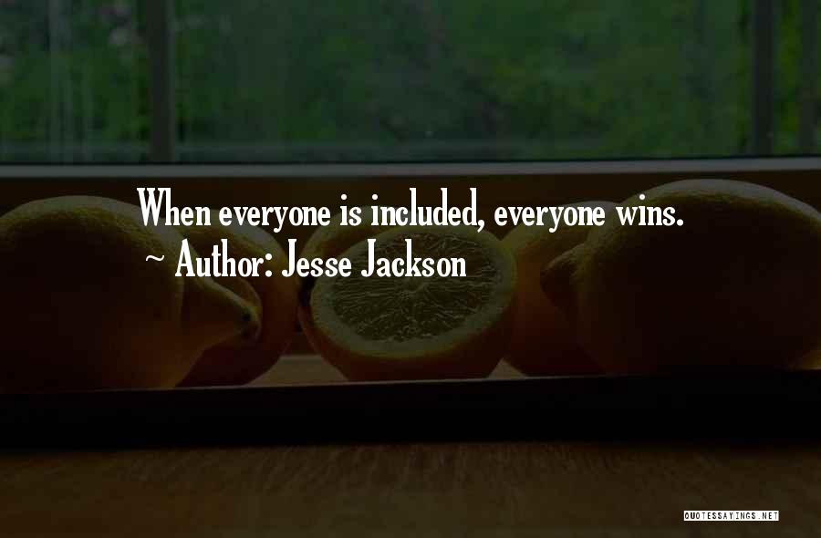 Everyone Wins Quotes By Jesse Jackson