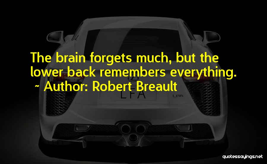 Everything But The Brain Quotes By Robert Breault