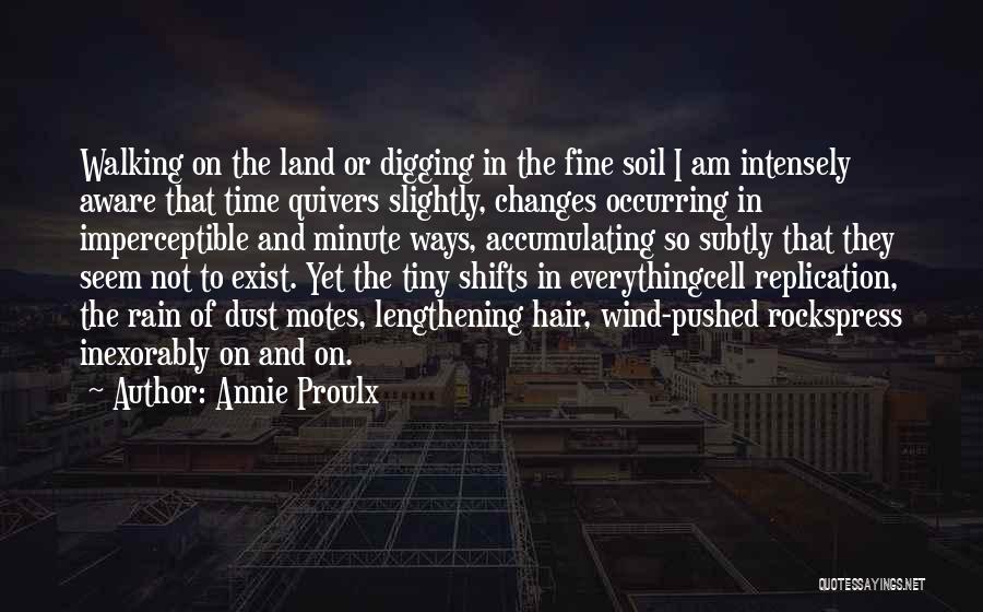 Everything Changes In Time Quotes By Annie Proulx