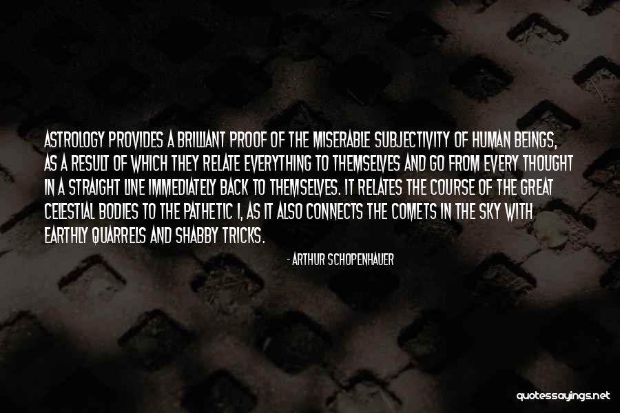 Everything Connects Quotes By Arthur Schopenhauer