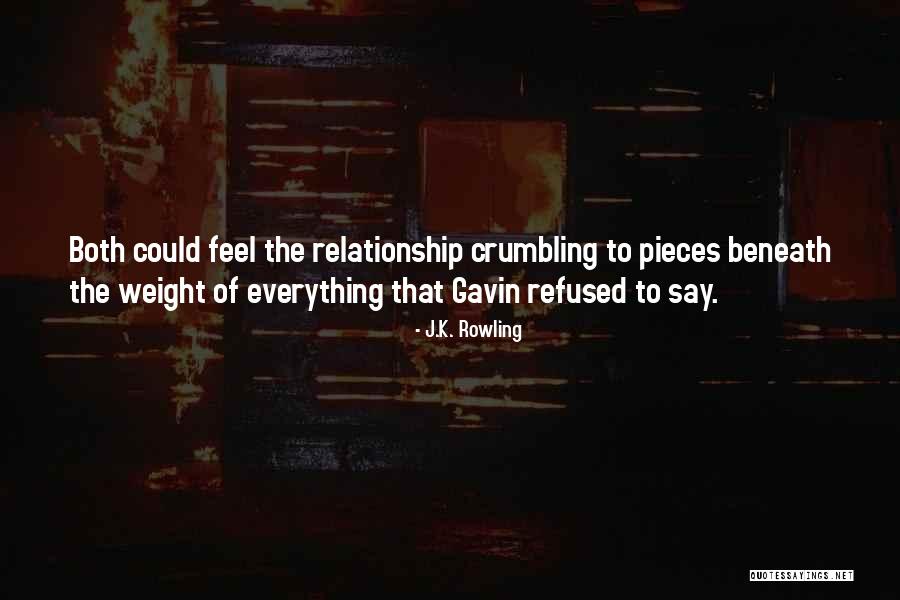 Everything Crumbling Quotes By J.K. Rowling