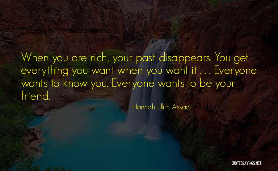 Everything Disappears Quotes By Hannah Lillith Assadi