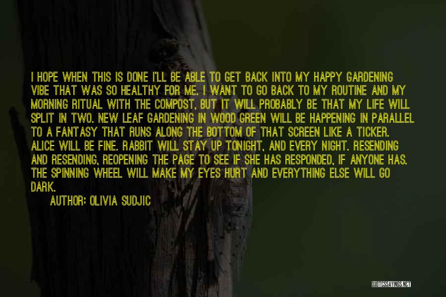 Everything Done In The Dark Quotes By Olivia Sudjic