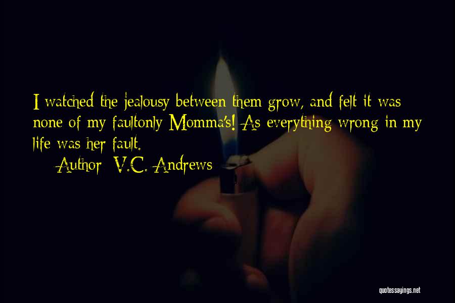 Everything Goes Wrong In My Life Quotes By V.C. Andrews