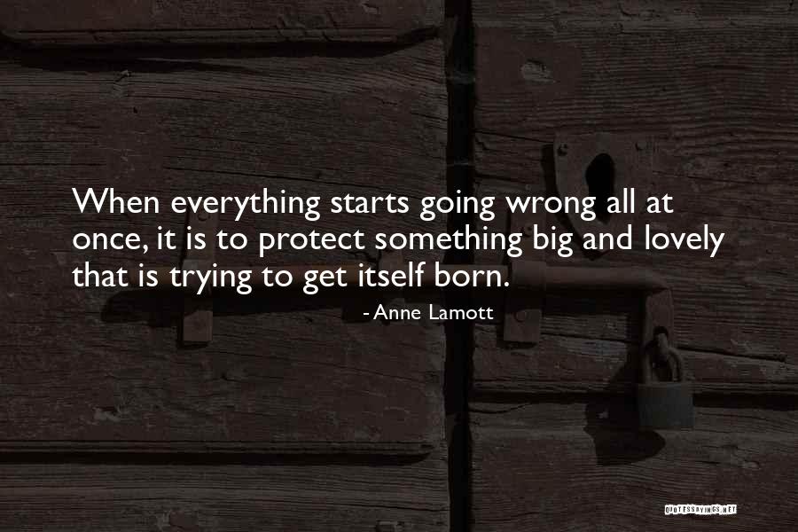Everything Going Wrong Quotes By Anne Lamott Everything Going Wrong Quotes By Anne Lamott