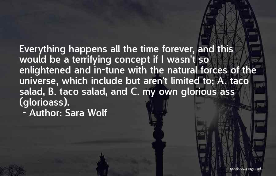 Everything Happens In Time Quotes By Sara Wolf