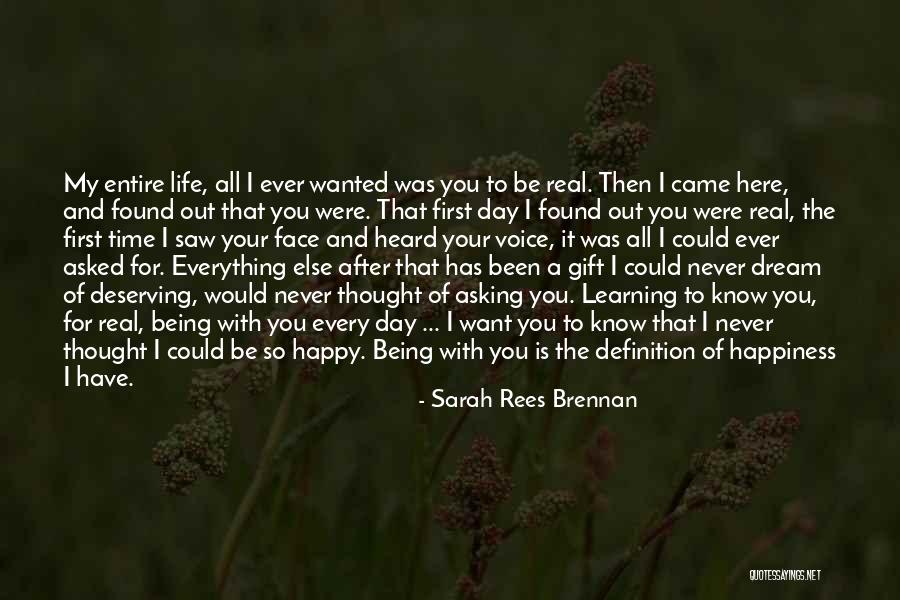 Everything I Have Ever Wanted Quotes By Sarah Rees Brennan Everything I Have Ever Wanted Quotes By Sarah Rees Brennan