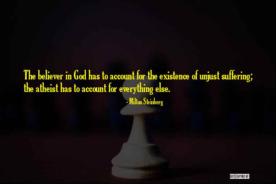 Everything In God Quotes By Milton Steinberg Everything In God Quotes By Milton Steinberg