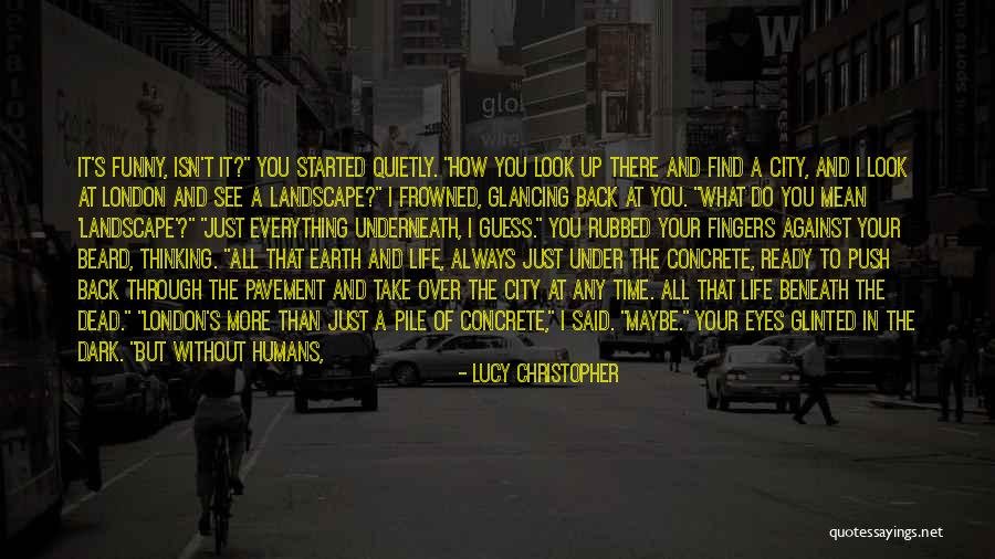 Everything In Life Is Temporary Quotes By Lucy Christopher