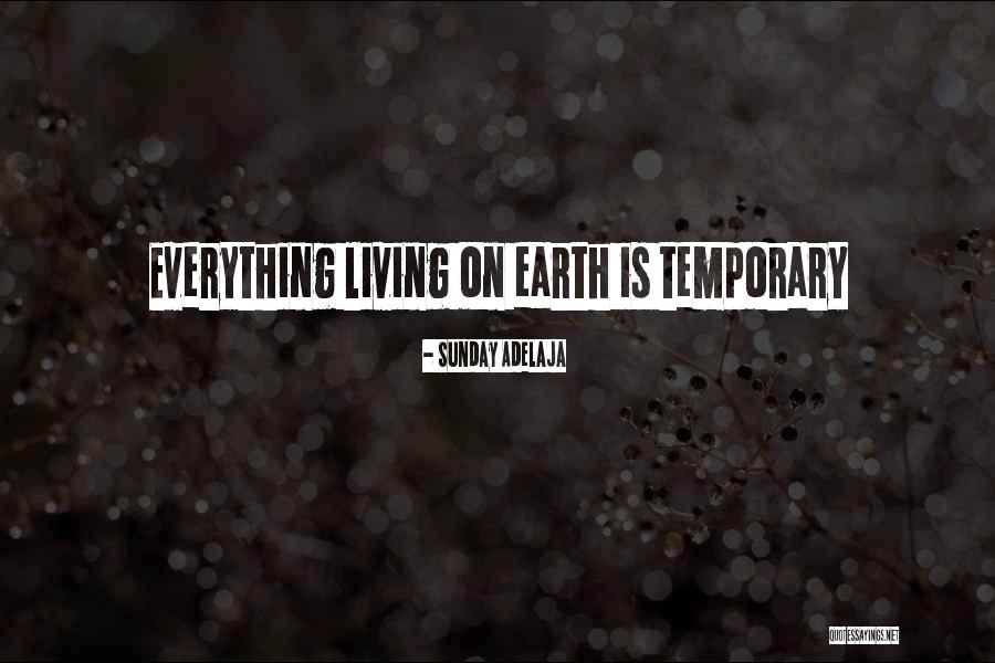 Everything In Life Is Temporary Quotes By Sunday Adelaja