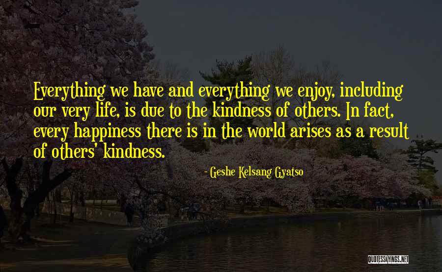 Everything In Life Quotes By Geshe Kelsang Gyatso